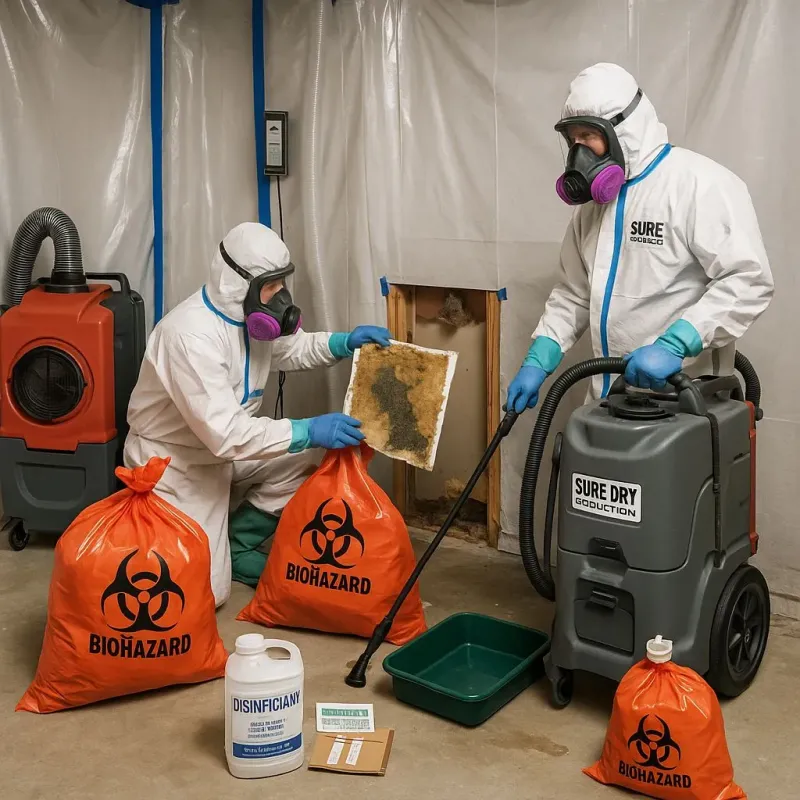 Contaminated Water Handling Protocols process in Comanche County, KS